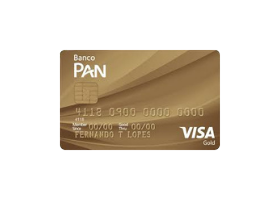 Cartão de Crédito PAN Visa Gold