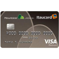 cartão de crédito Pão de Açúcar Mias Itaucard Platinum