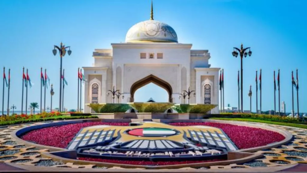 Palácio da Nação em Abu Dhabi