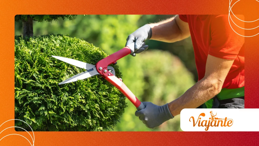 The Killer with Garden Shears