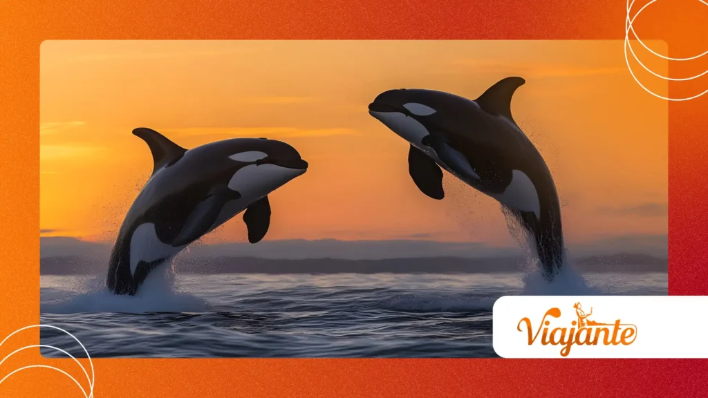 Orca Cooperative Hunting Behavior